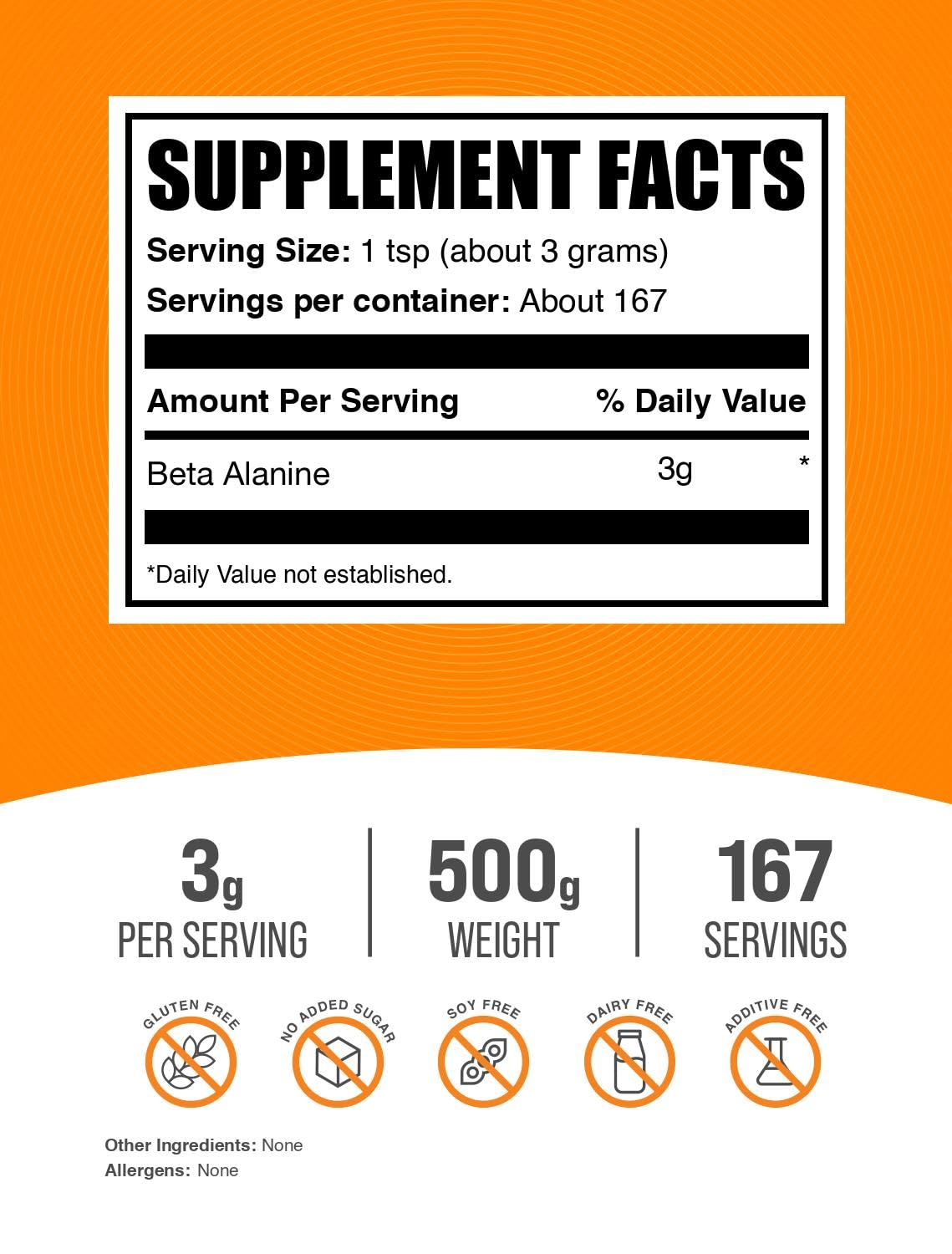 Beta Alanine Powder being poured into a shaker for performance