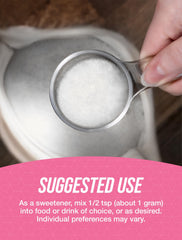 BulkSupplements Fructose powder in a bowl perfect for glaze and sauces.