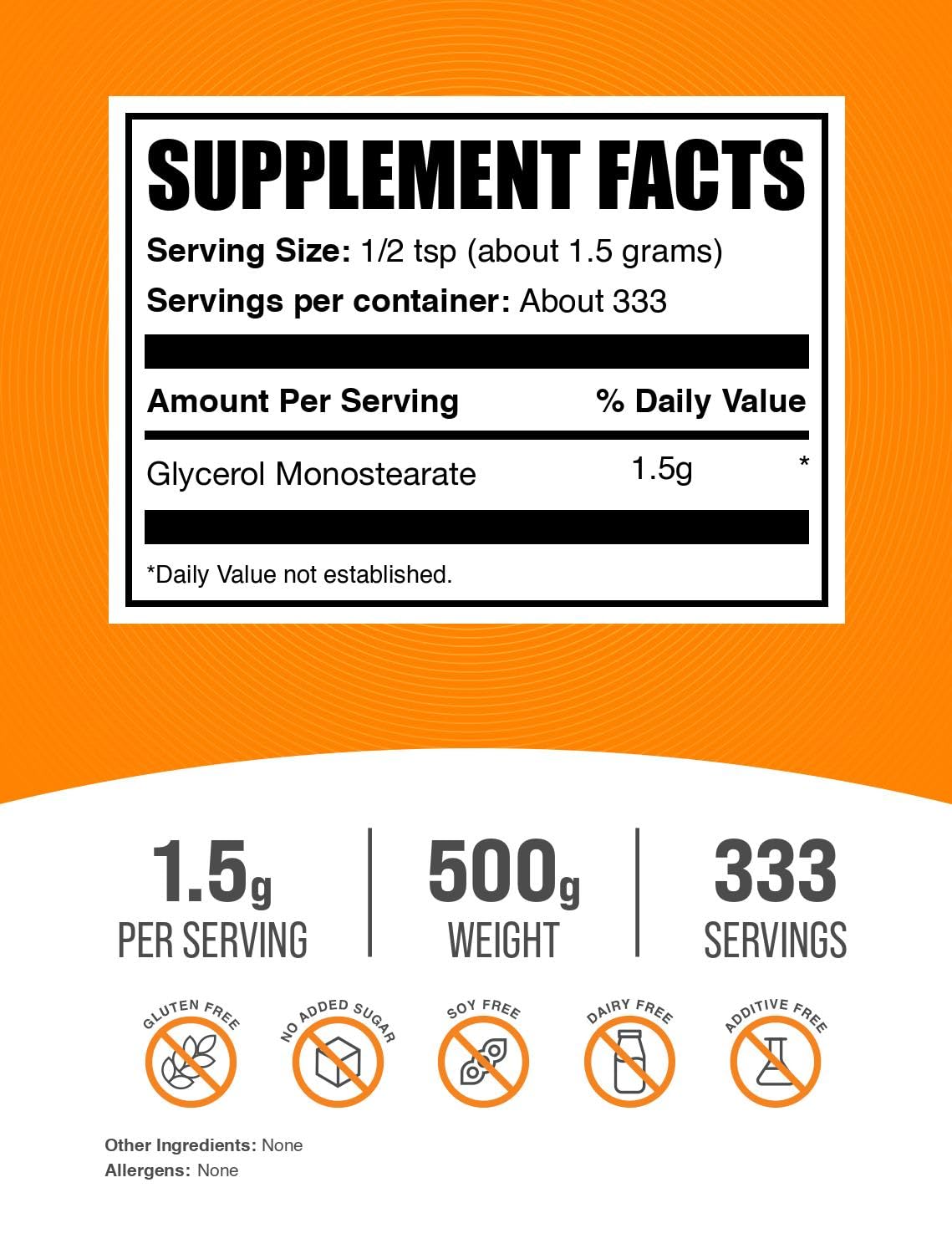 BulkSupplements GMS powder with scoop for precise measurements during workouts.