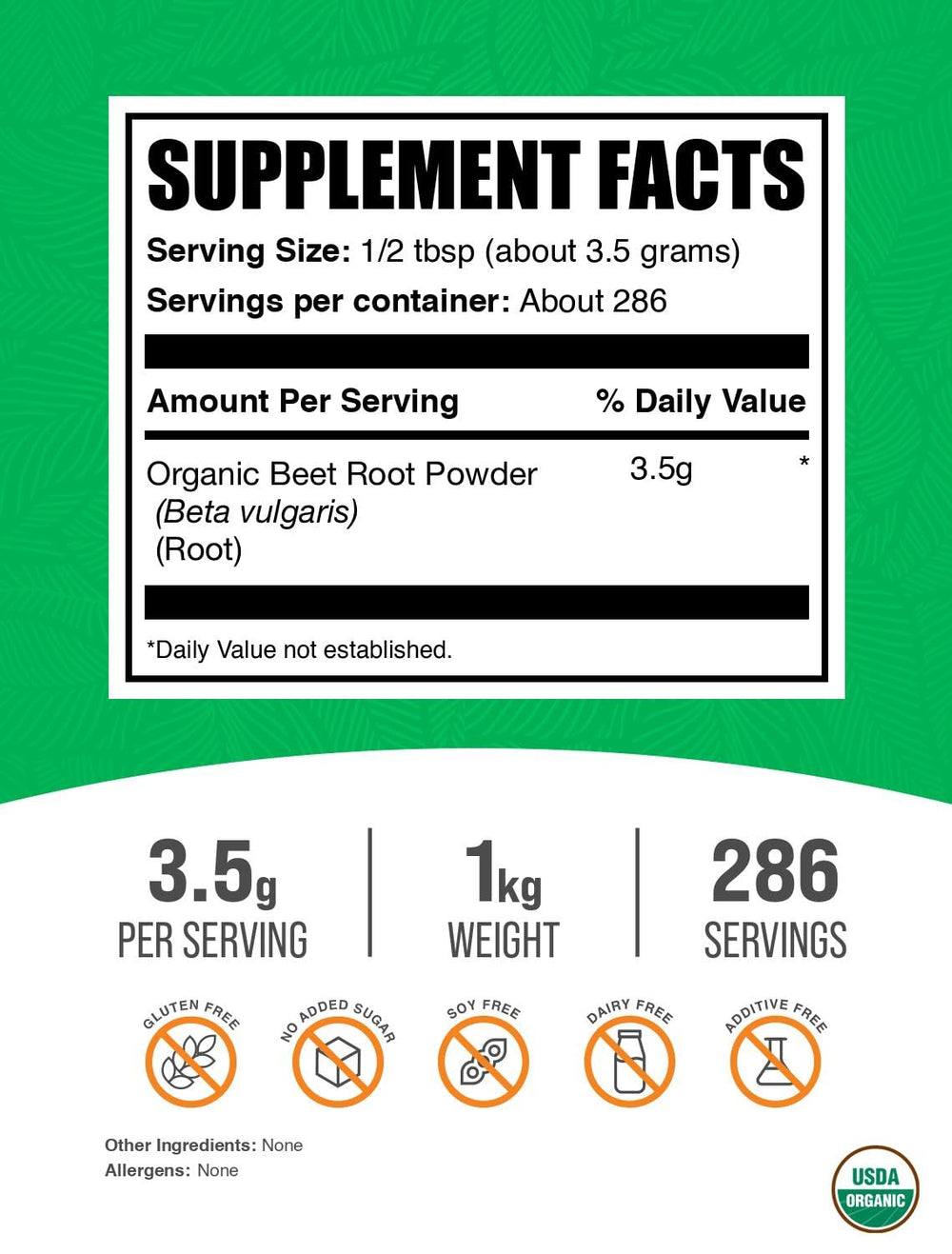 BulkSupplements Beet Root Powder pour showing easy mixing into beverages