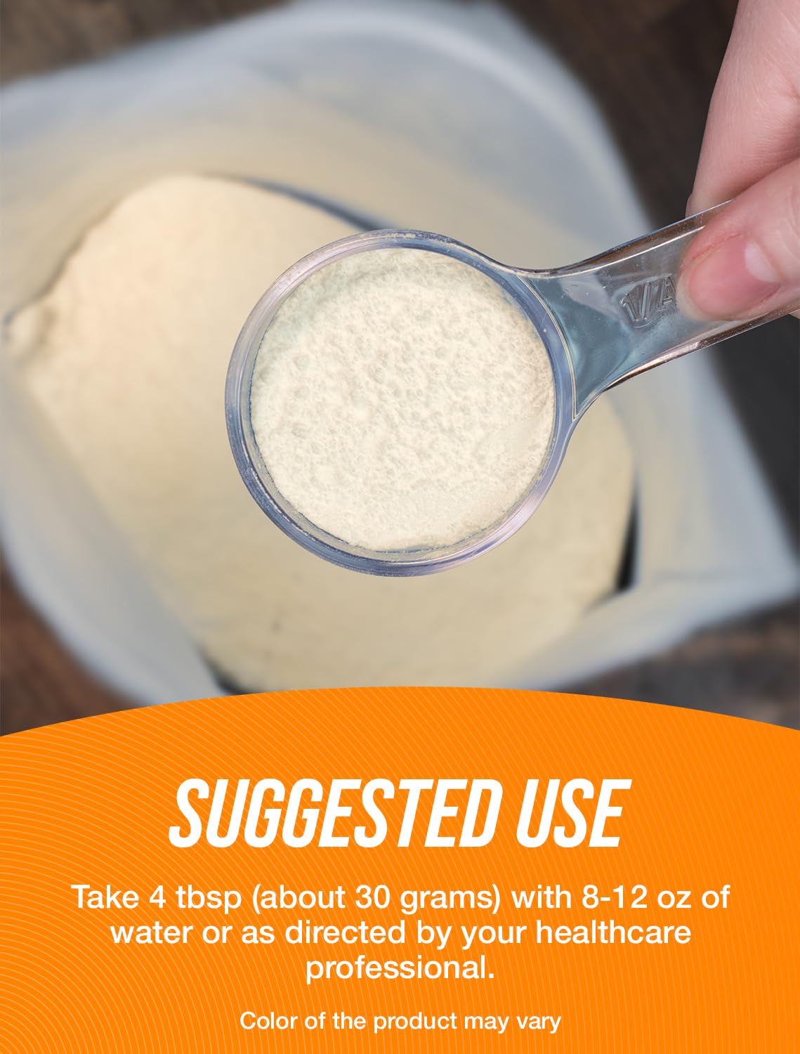 BulkSupplements casein powder in cooking bowl for versatile recipes.
