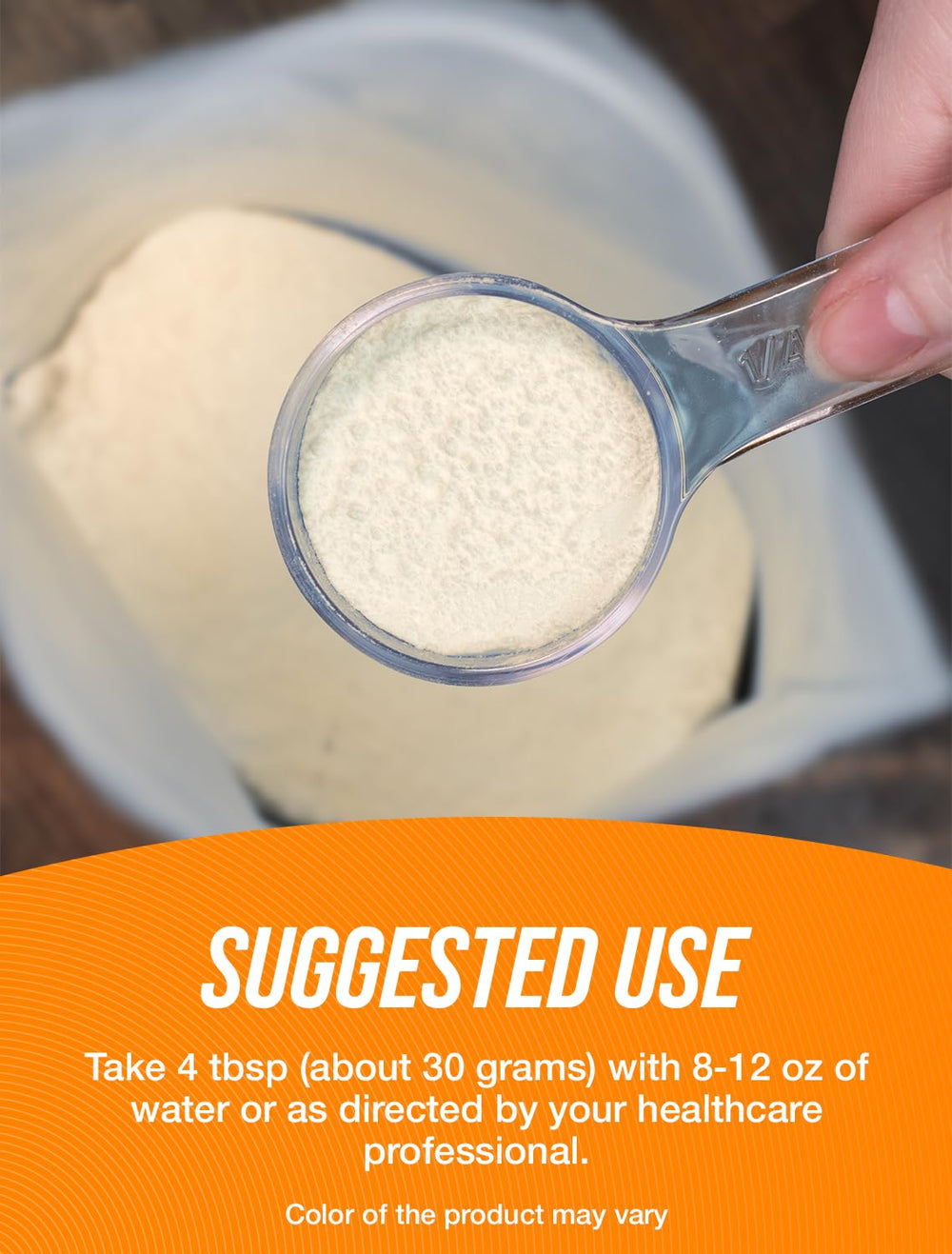 BulkSupplements casein powder in cooking bowl for versatile recipes.