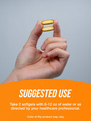 Closeup of BulkSupplements CLA softgels, showcasing uniform, easy-to-swallow capsules