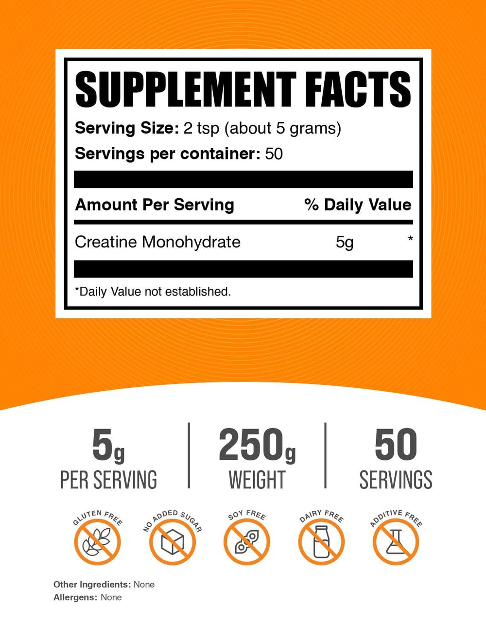 BulkSupplements creatine monohydrate powder unflavored blends into shakes smoothly