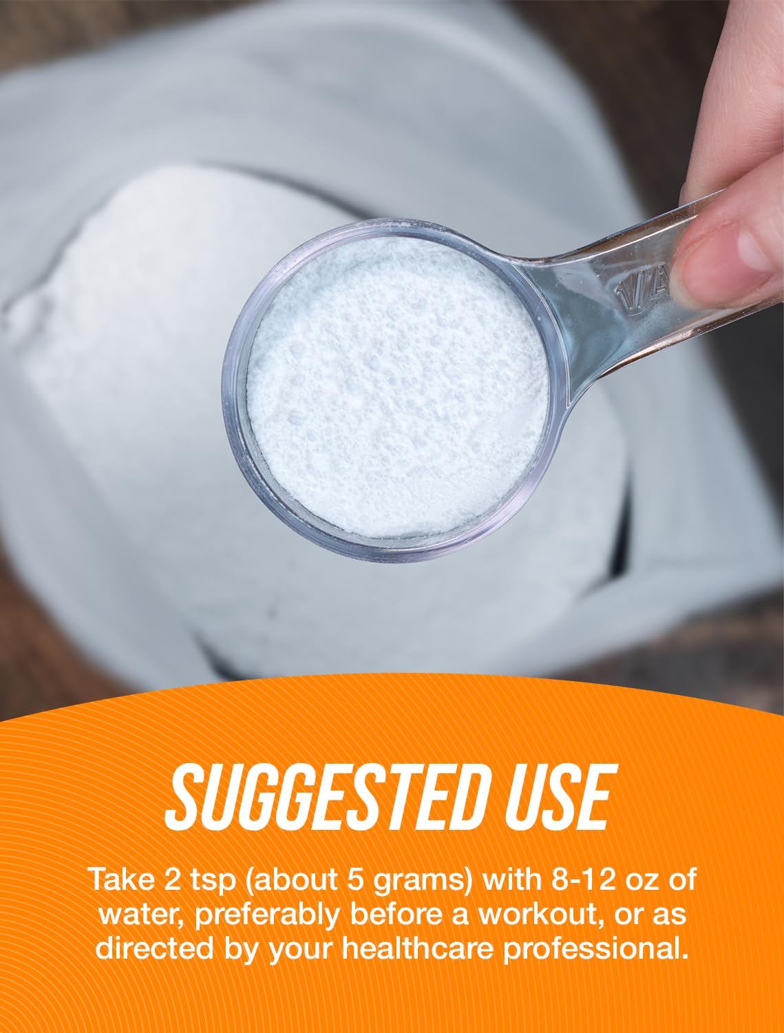 BulkSupplements L-Glutamine powder gluten free label on packaging