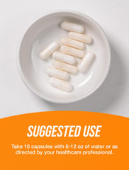 BulkSupplements L-Leucine capsules on shelf with clean label.