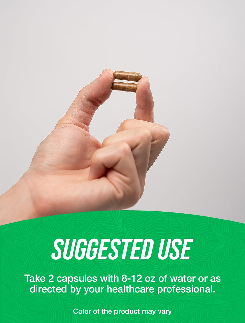 BulkSupplements Longjack Extract capsules in hand for daily use.