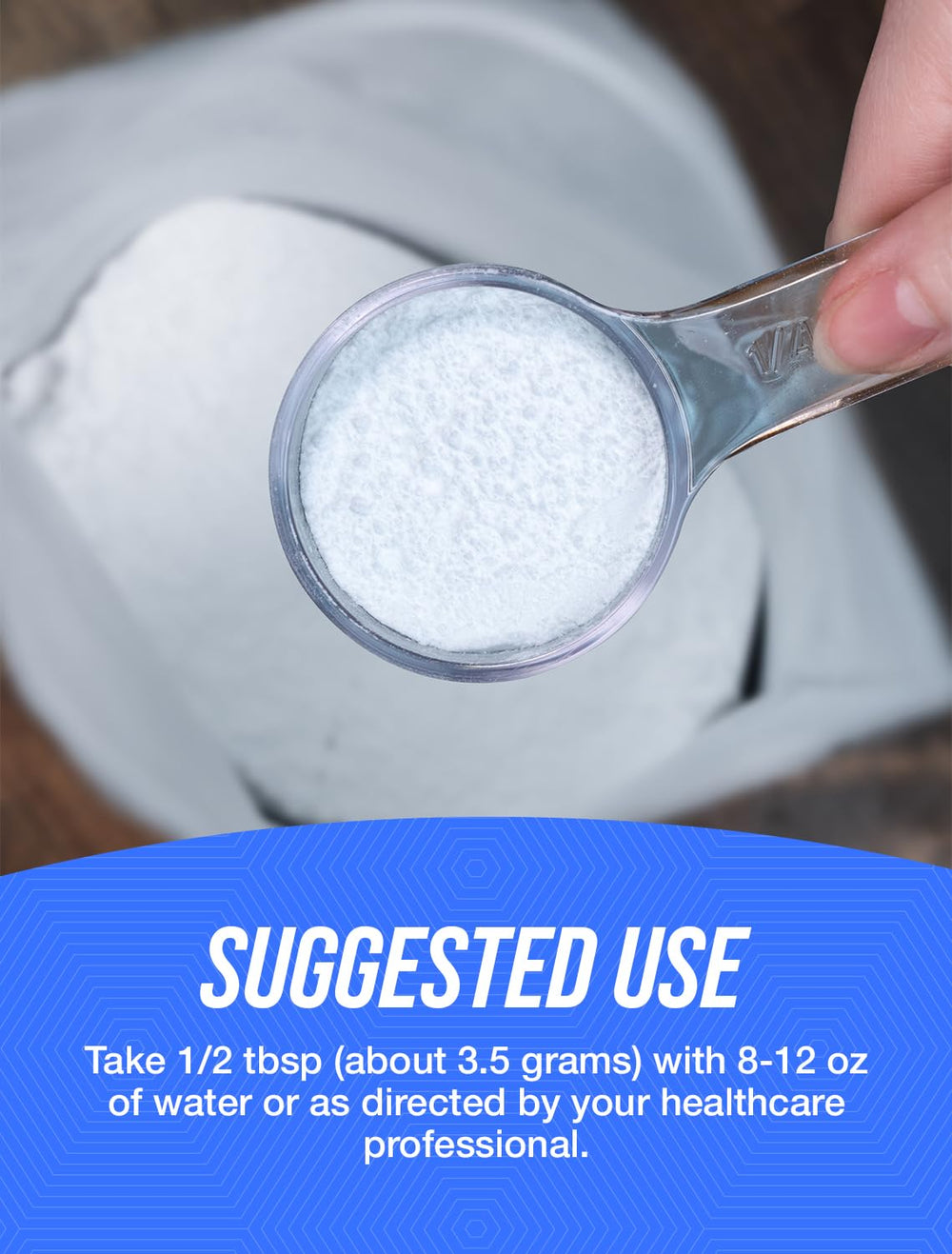 BulkSupplements Magnesium Citrate powder label emphasizes quality and cGMP manufacturing standards.