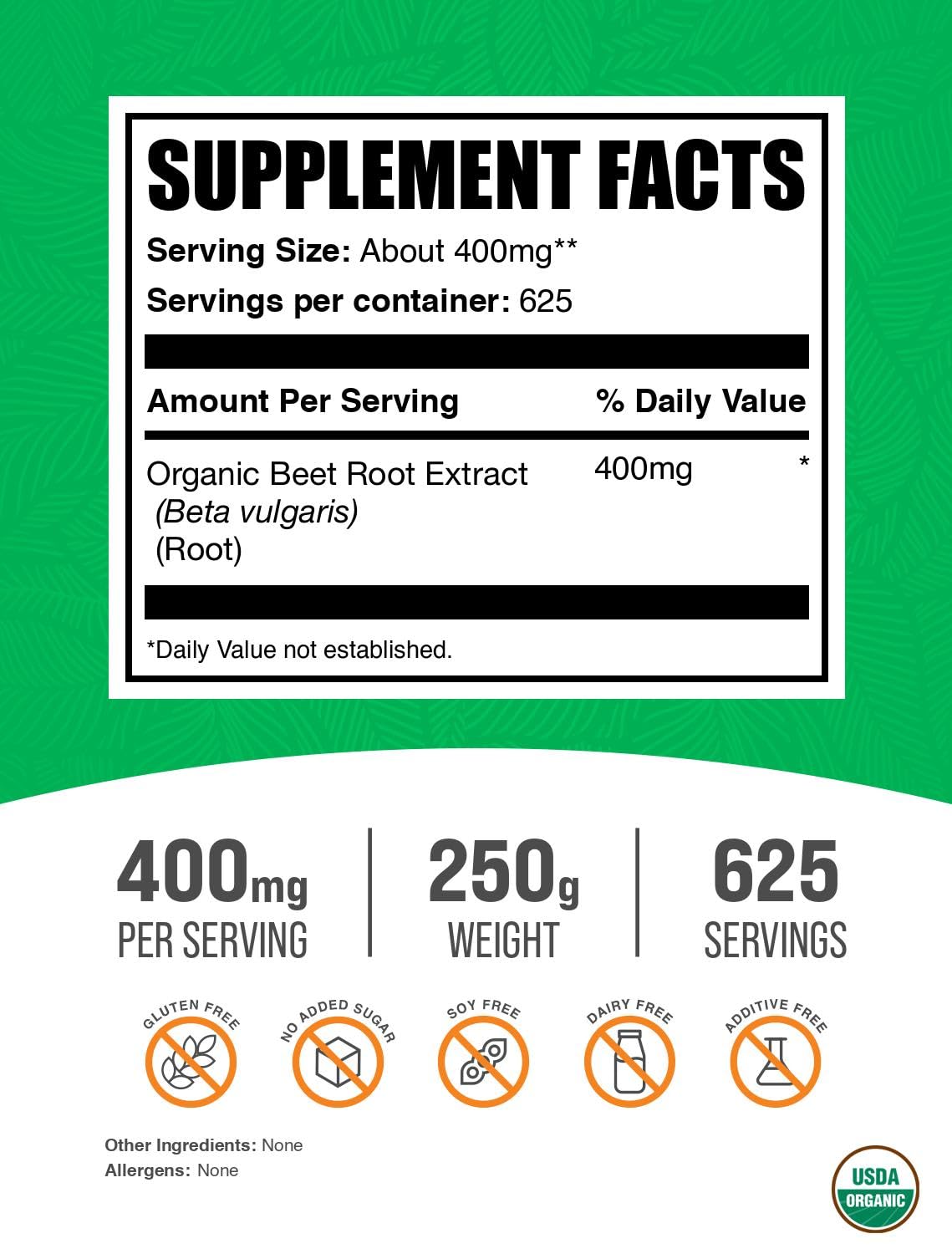 BulkSupplements Beet Root Powder pour for easy smoothie and beverage mixing.