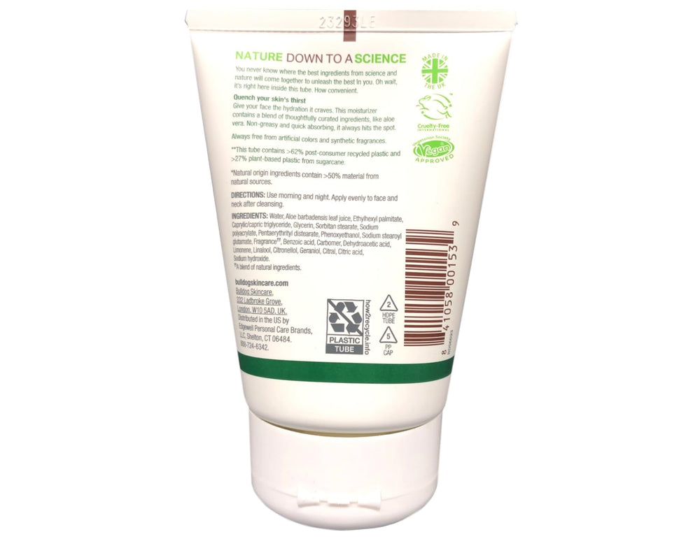 Bulldog Original Moisturizer pack of 2 for daily use.