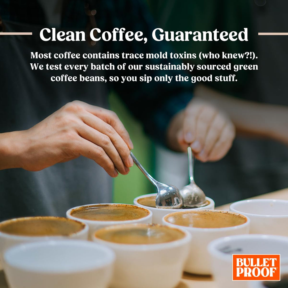 Bulletproof aroma notes of plum, orange, cinnamon, cocoa evoke rich brewing.