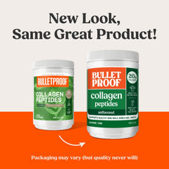 Bulletproof Collagen in coffee; blends easily for a creamy, protein-rich start.