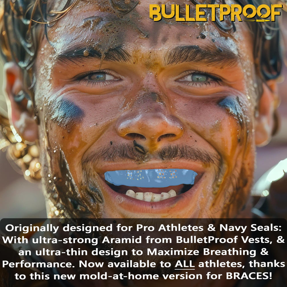 BulletProof Mouthguards 3d-molding-technology – exact snug fit for optimized performance.