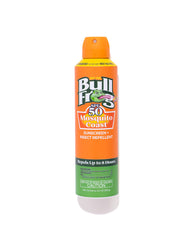 Bullfrog Mosquito Coast bug spray bottle for outdoor protection.