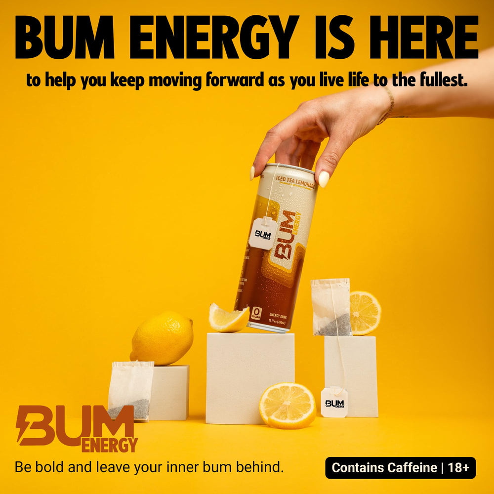 Bum Energy in a gym bag scene ready for active moments.