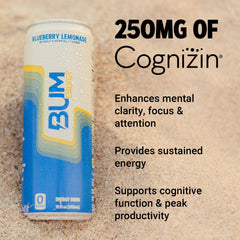Bum Energy sugar-free formula with no artificial colors on label