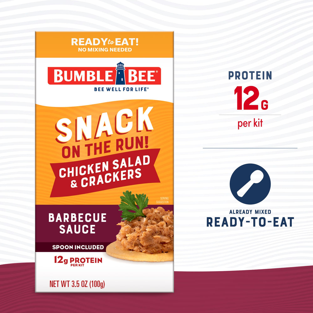 Bumble Bee provides 12g protein per serving for on-the-go fueling.