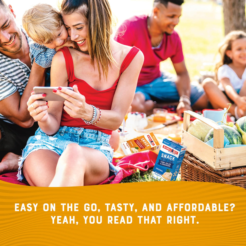 BBQ chicken salad premixed for easy enjoyment straight from the box.