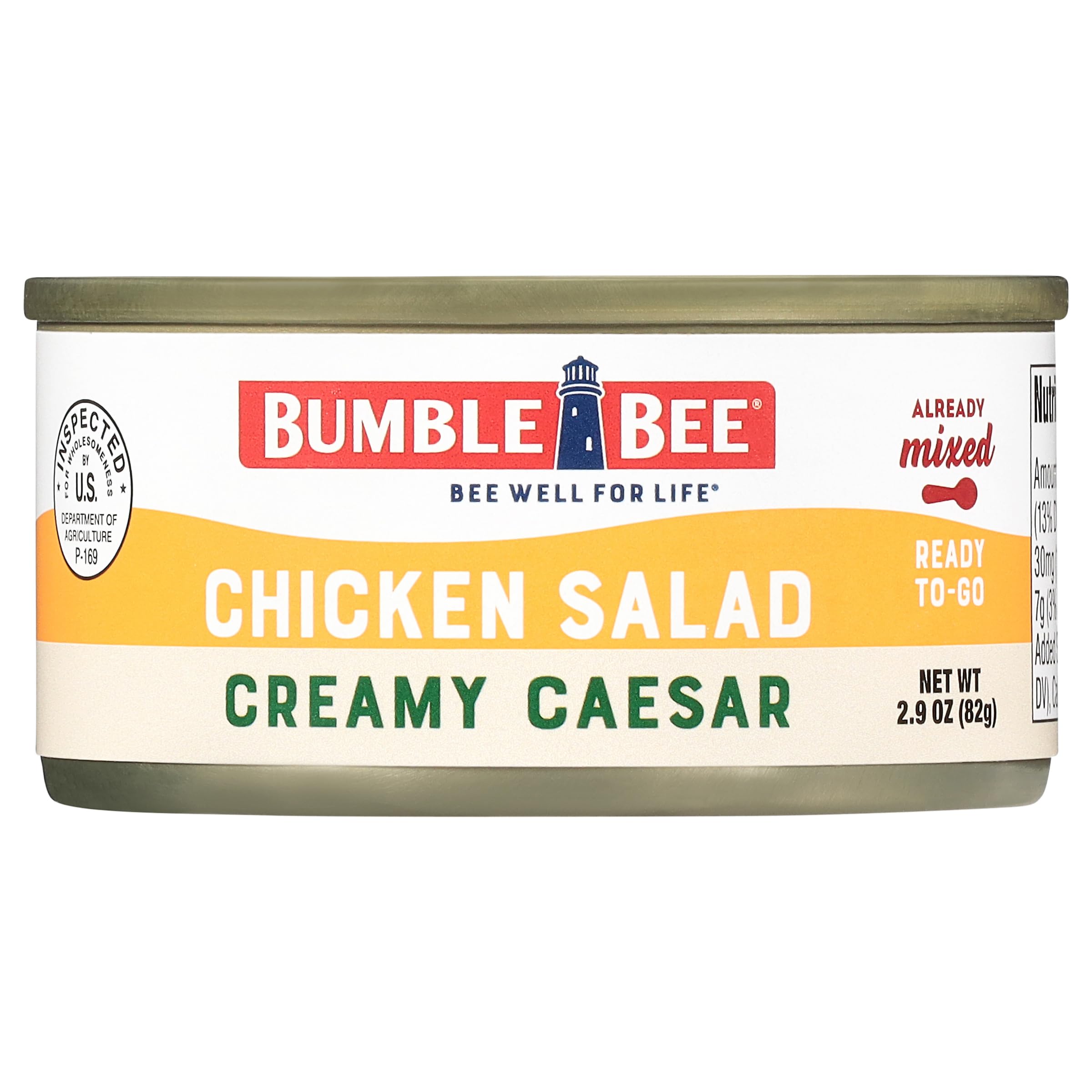 Bumble Bee Easy-open canned chicken kit opened, portable lunch option