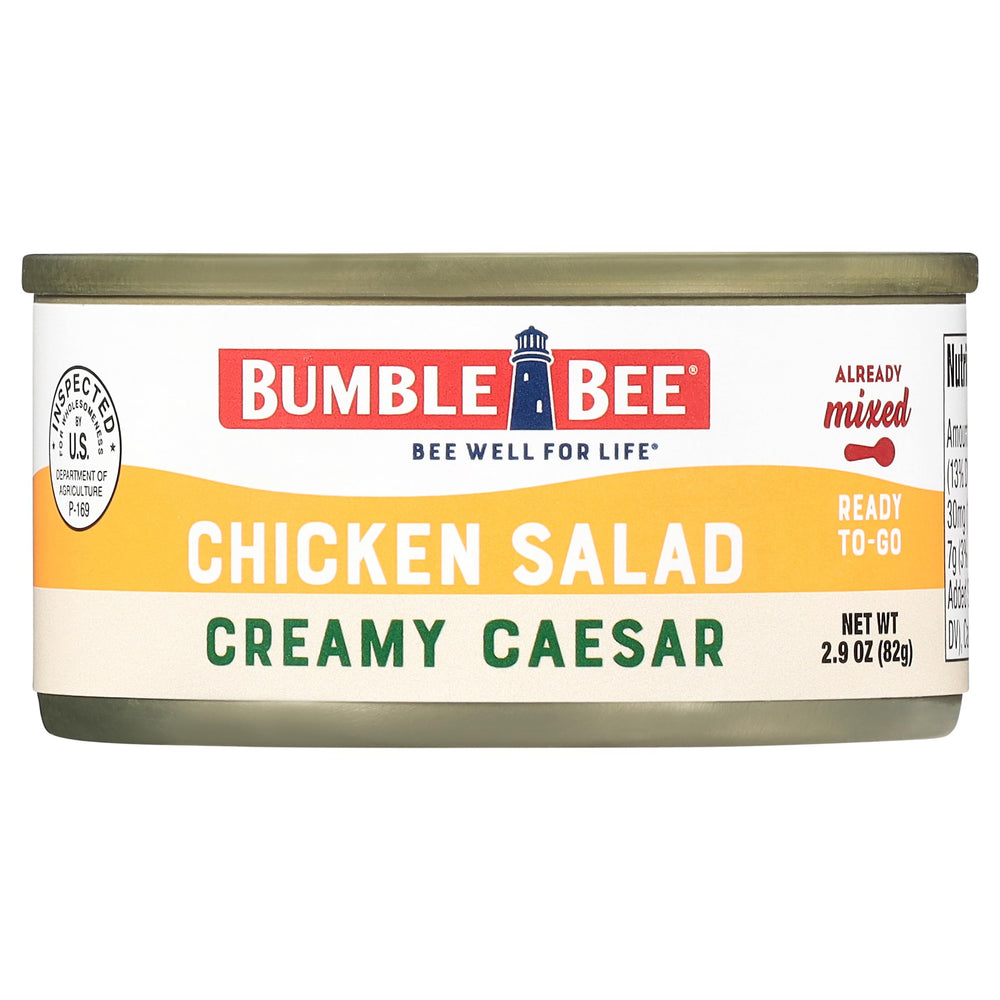 Bumble Bee Easy-open canned chicken kit opened, portable lunch option