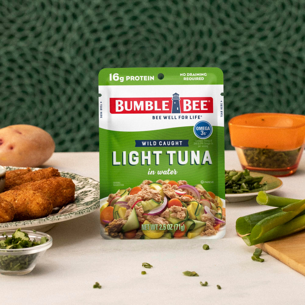 Bumble Bee kosher and non-GMO tuna for dietary variety.