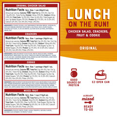 Fruit cup from Bumble Bee Lunch On The Run lunch kit adds freshness
