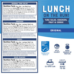 Bumble Bee Lunch On The Run kit with crackers for a crunchy, protein-packed meal