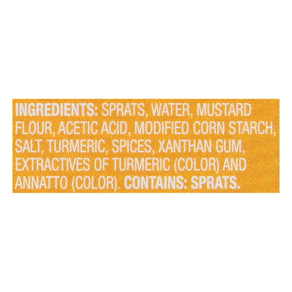 Bumble Bee sardines mustard sauce can for versatile pantry use.