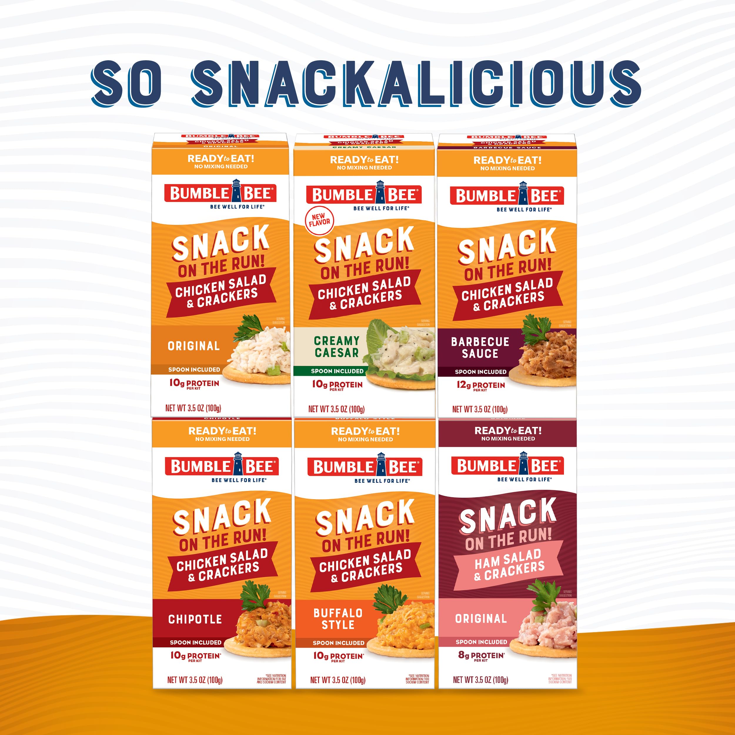 Shelf-stable, portable snack you can stash in a bag or desk.