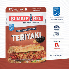 Bumble Bee Teriyaki Tuna Pouch ready-to-eat meal option
