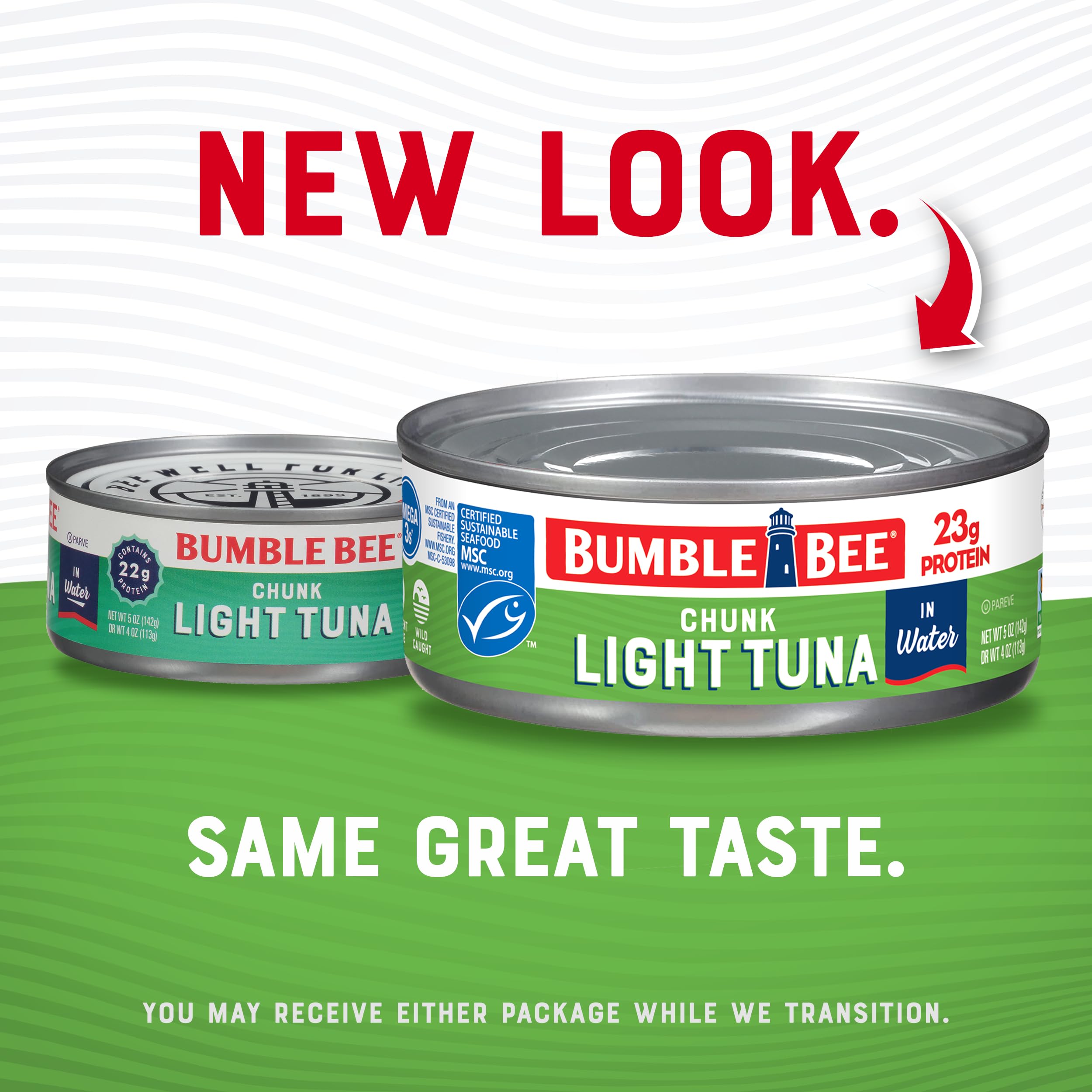 Bumble Bee Trace My Catch code on can for transparency and trust