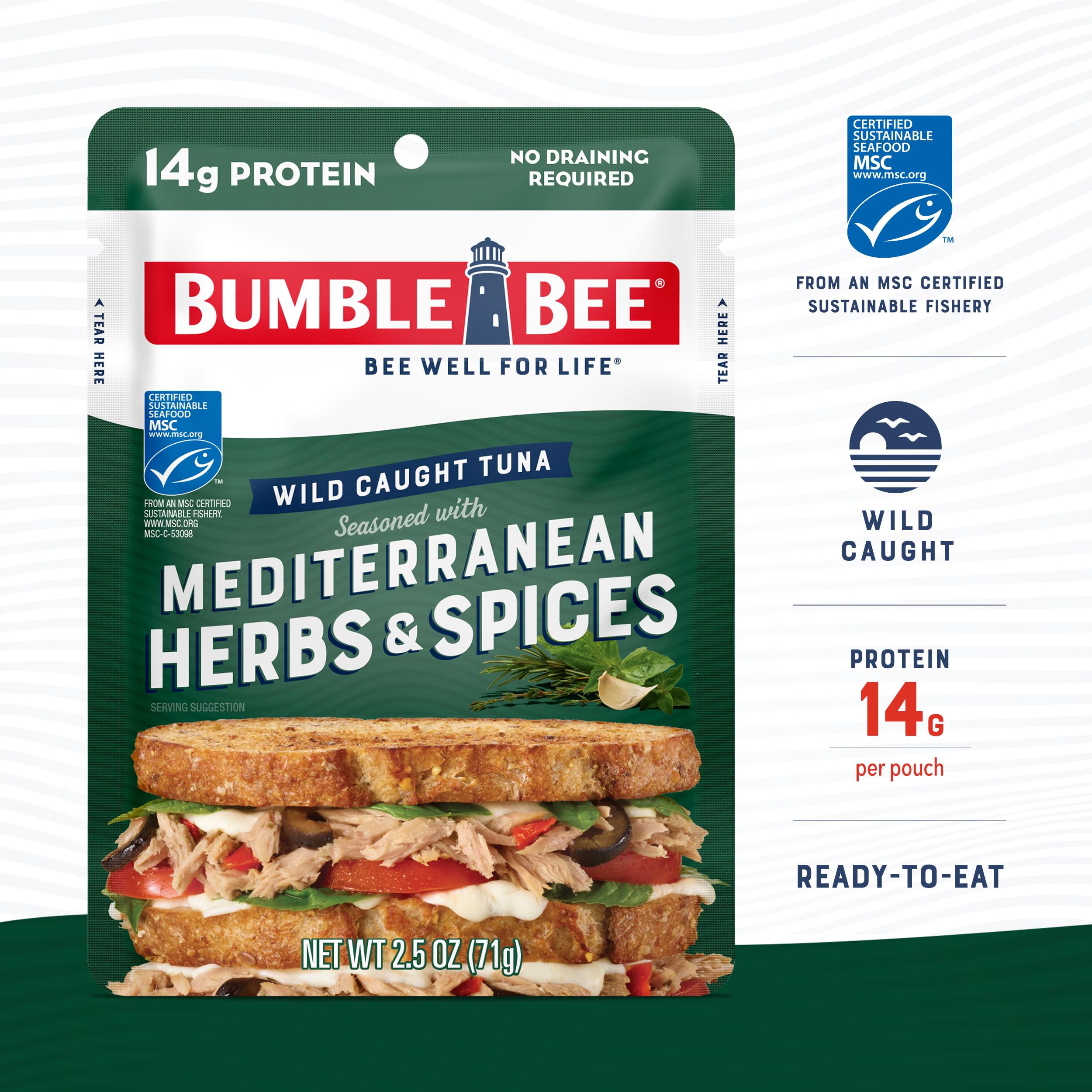 Bumble Bee tuna on rice or pasta for a flavorful, protein-rich dish