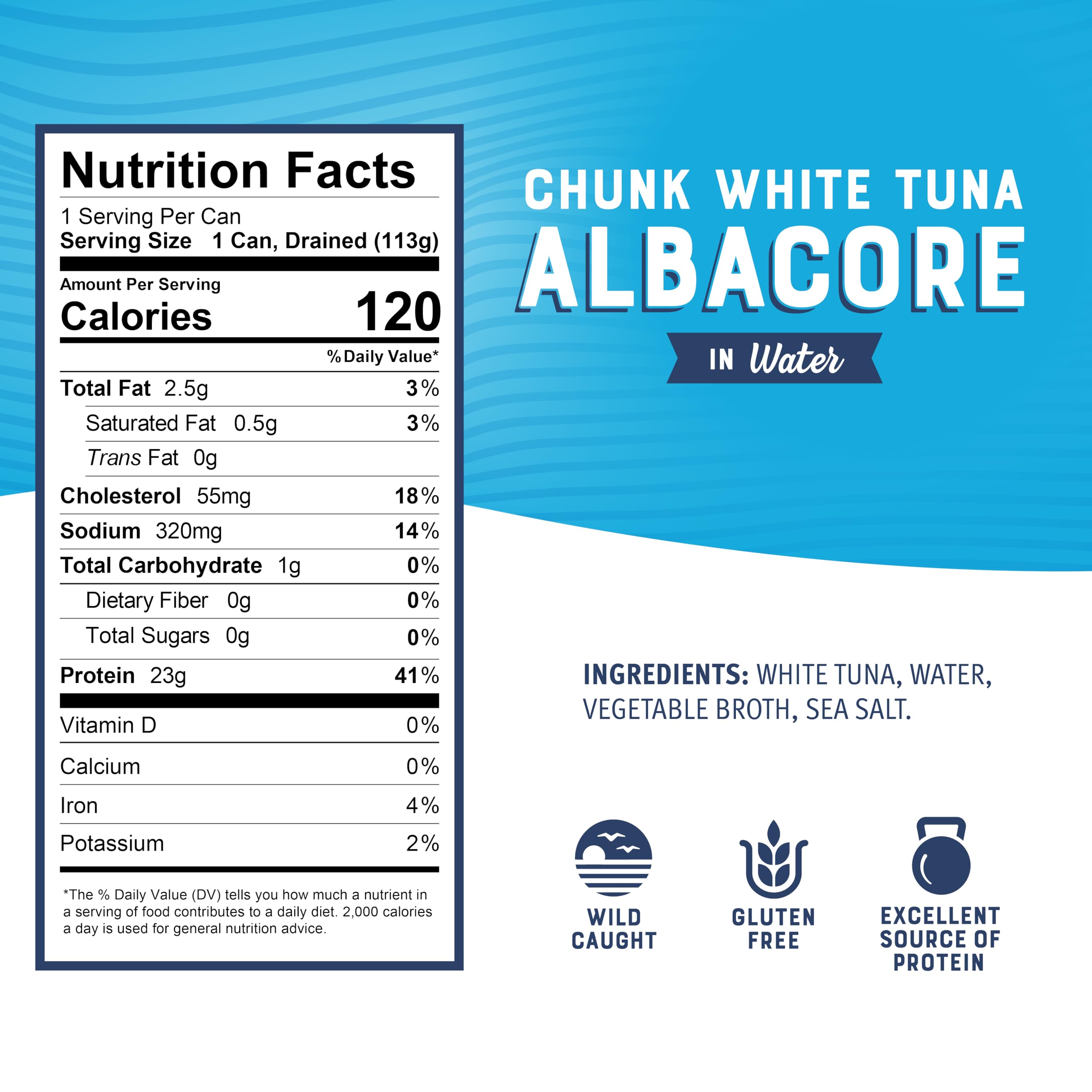 Bumble Bee wild caught tuna in water cans on shelf highlighting pantry staple readiness
