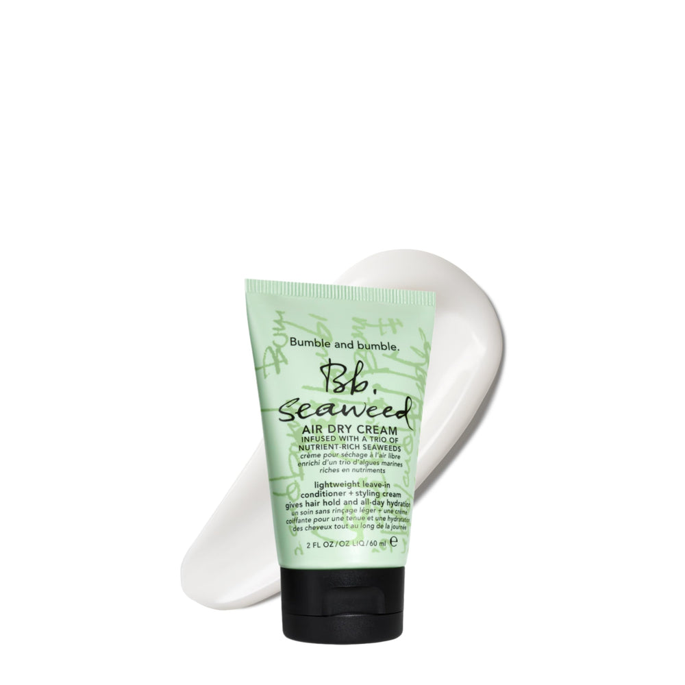 Bumble and bumble Seaweed Air Dry Cream bottle delivers lightweight hydration for all hair types.