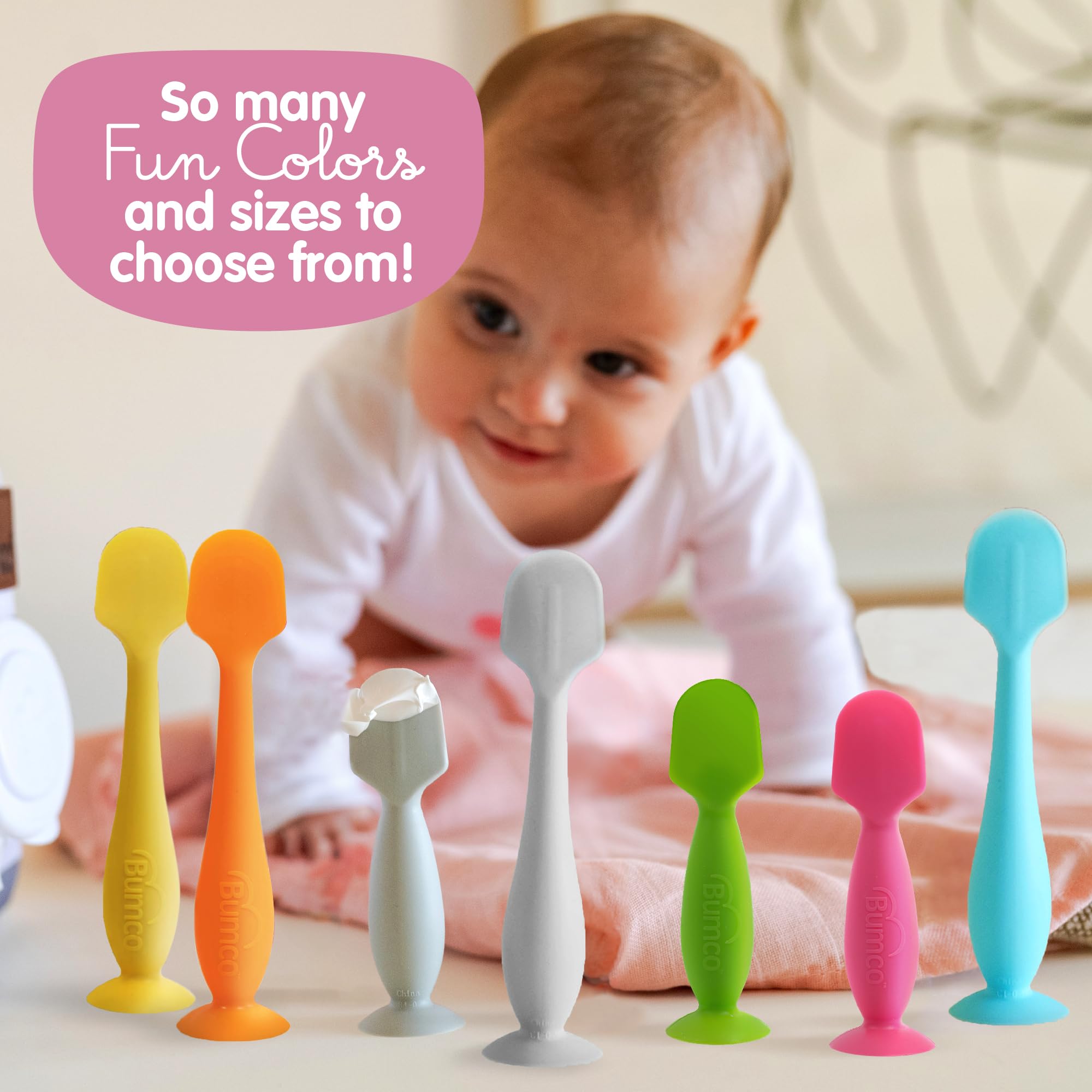 Two-pack design with 6.25-inch and 4-inch spatulas