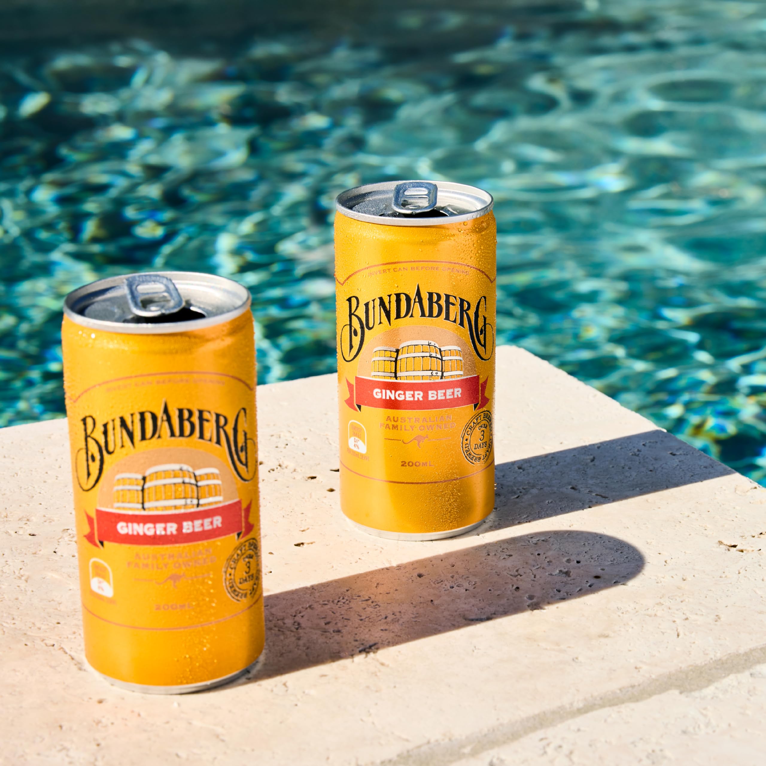 Bundaberg Ginger Beer with cocktails, showcasing versatile mixer