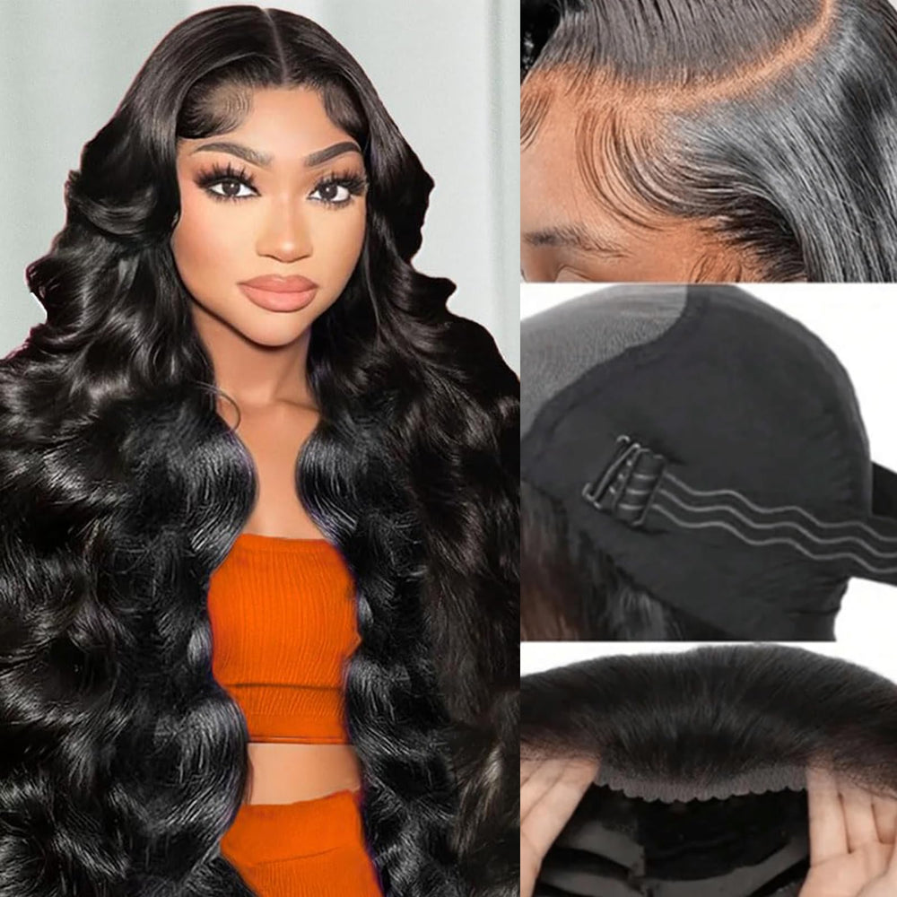 bunGiol 5x5 hd lace closure showcases invisible part for seamless daily styling.