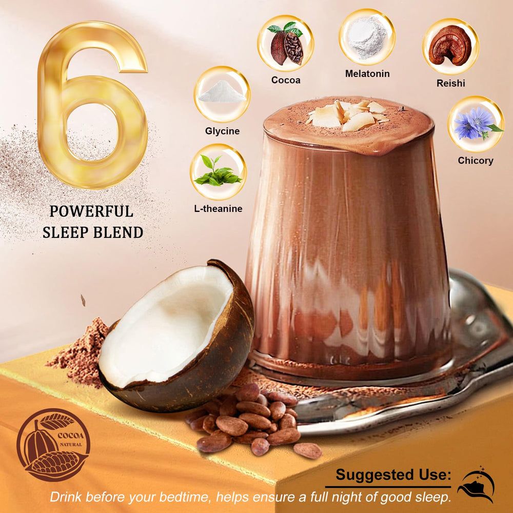 Bunkell Mushroom Hot Cocoa close-up powder with cocoa and Reishi