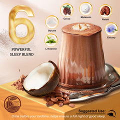 Bunkell Mushroom Hot Cocoa close-up powder with cocoa and Reishi