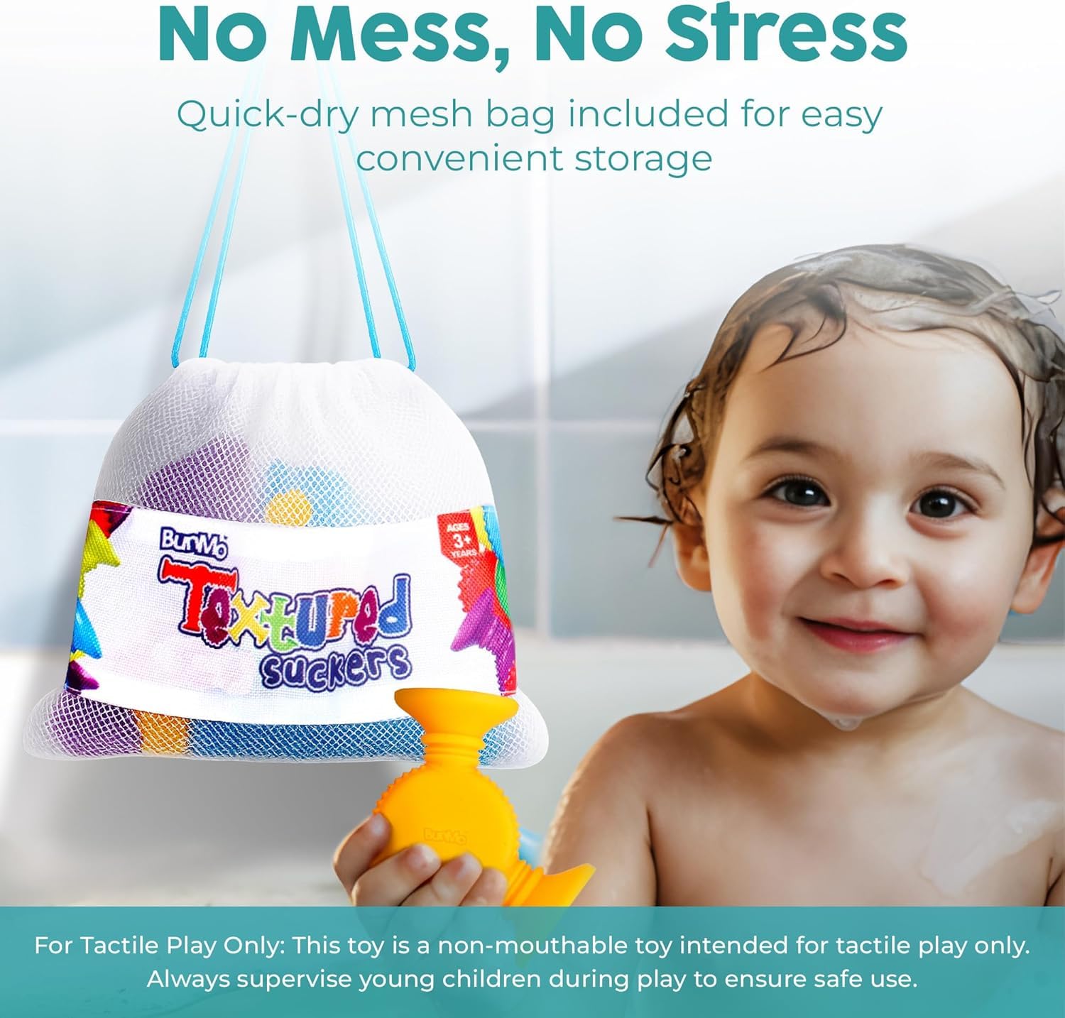 BUNMO colorful sensory toy drops encourage creative building play