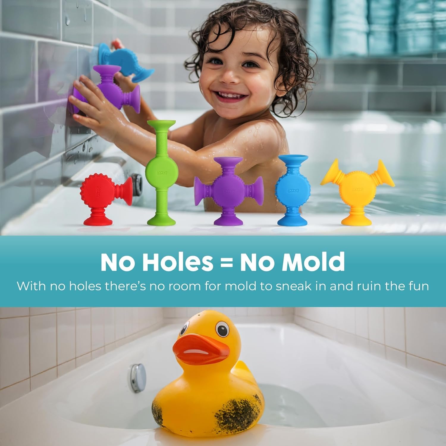 BUNMO Easter basket stuffer for toddlers 3+ in bath play