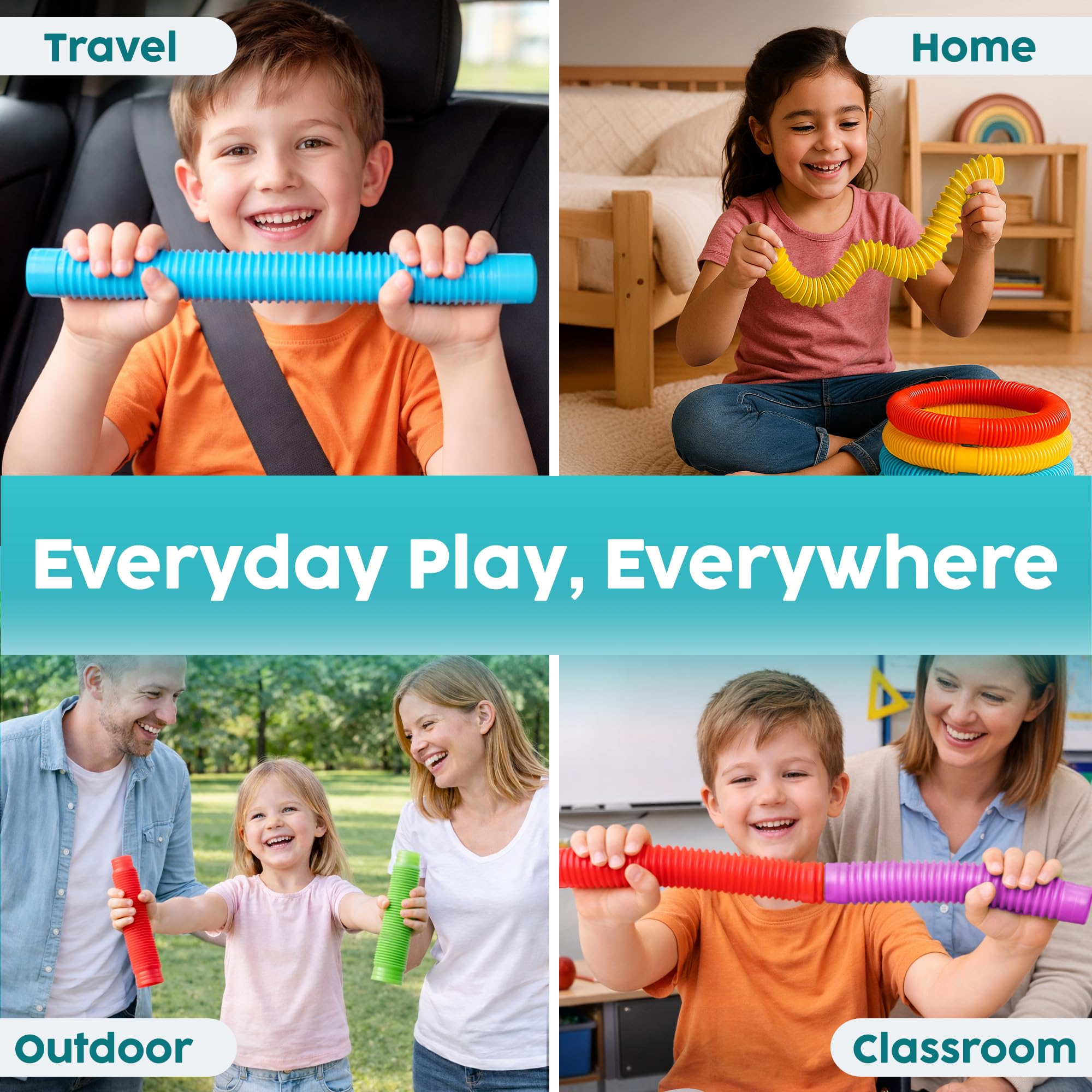 BunMo Pop Tubes inspire early STEM thinking through shapes and letters.