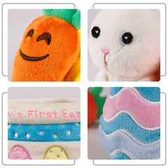 Bunny Chorus plush carrot makes a cute Easter filler and decor.