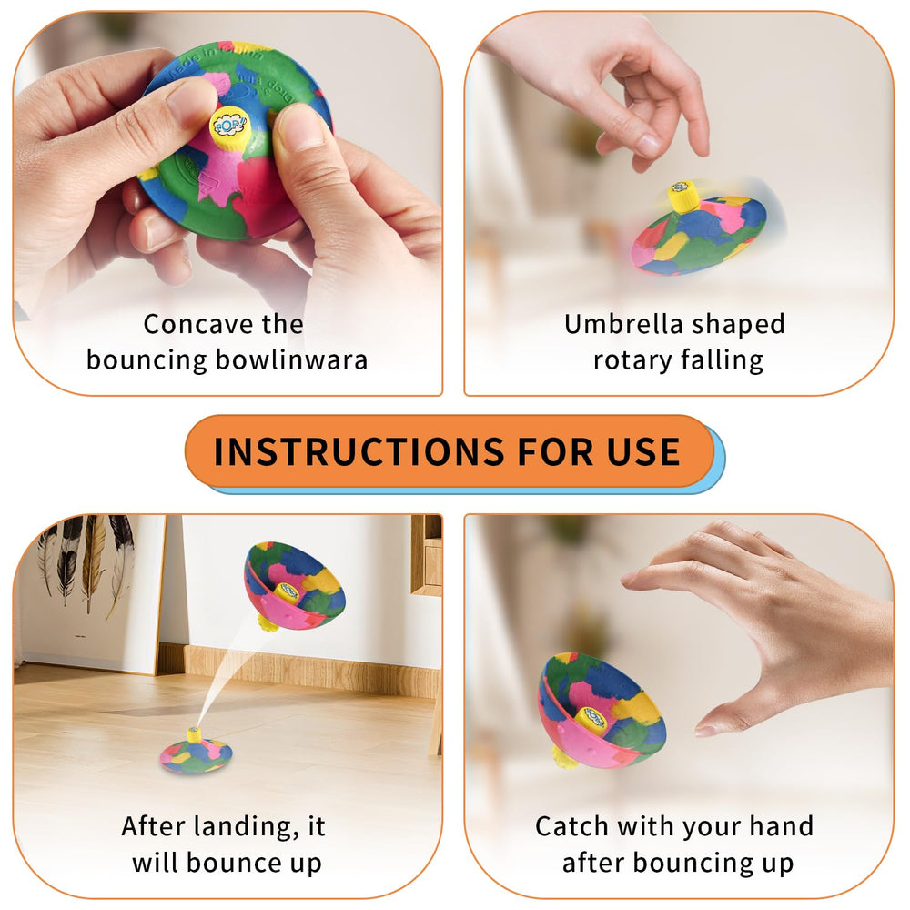 Bupduq Bounce Bowls Camouflage in-hand use enhances concentration