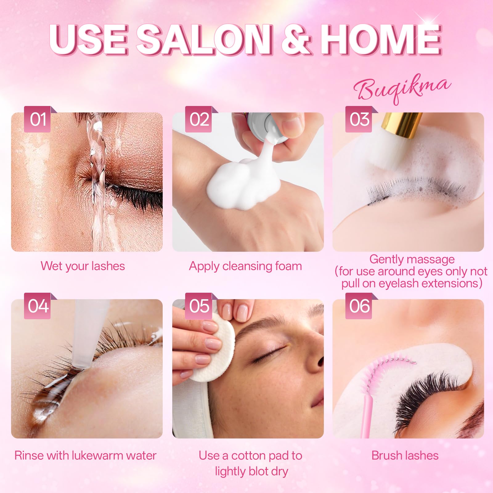 Buqikma gift-pack ready for gifting to lash care enthusiasts.