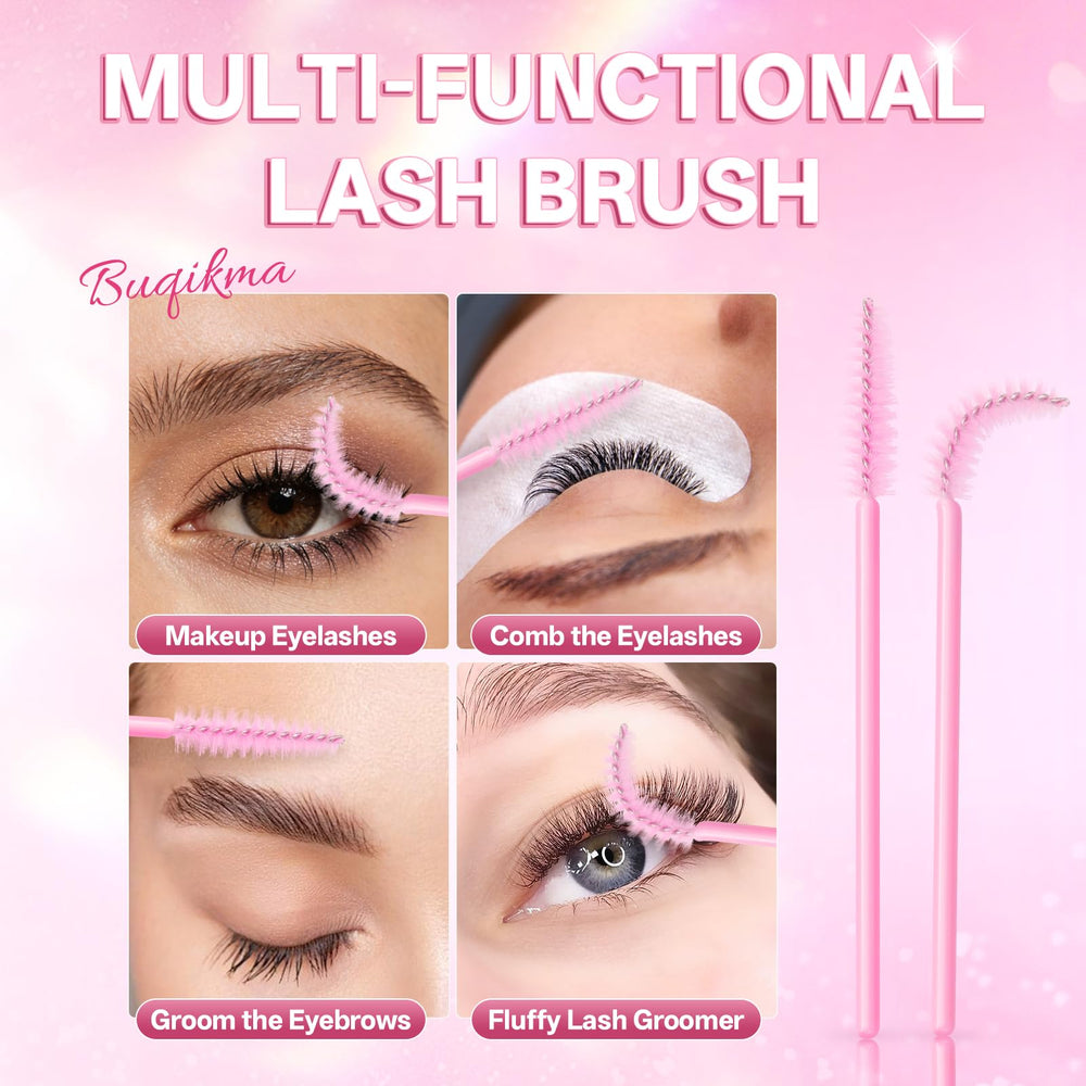 Buqikma lash-extension cleanser pack offers a complete care kit.