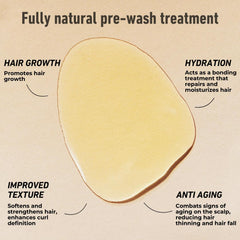 Bur Bur Growing Season oil bottle closeup highlights natural botanicals for hair strength