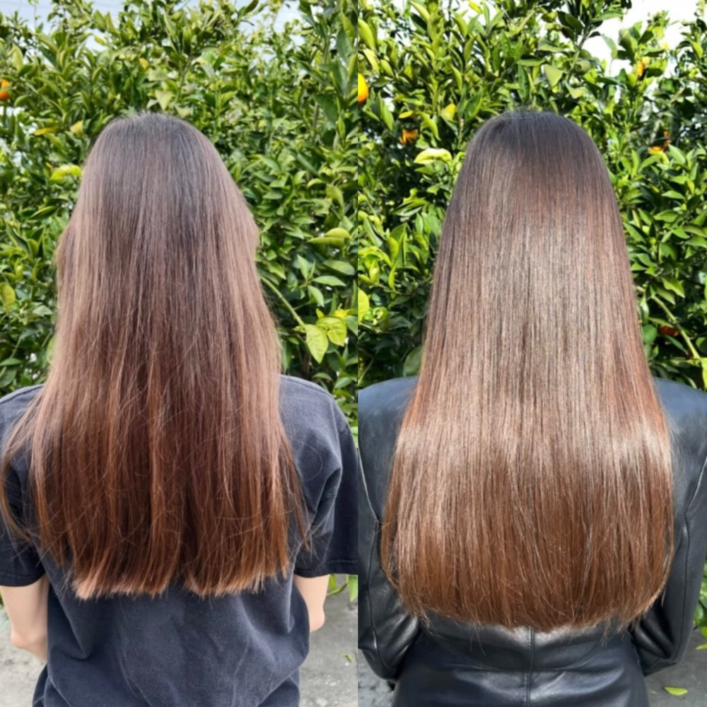 Overnight conditioning scene shows deeper nourishment with Bur Bur Growing Season oil
