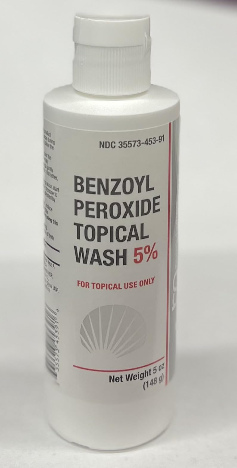 BurelPharma Benzoyl Peroxide Face Wash bottle ready for daily cleansing and clearer pores.