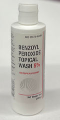 BurelPharma Benzoyl Peroxide Face Wash bottle ready for daily cleansing and clearer pores.